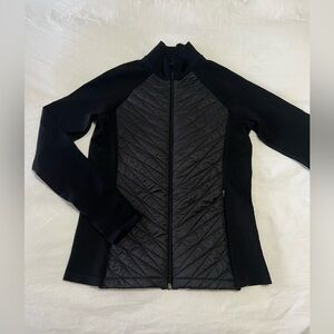 Athleta | Women’s SZ M | Black Flurry Force Insulated Jacket Full Zip Quilted